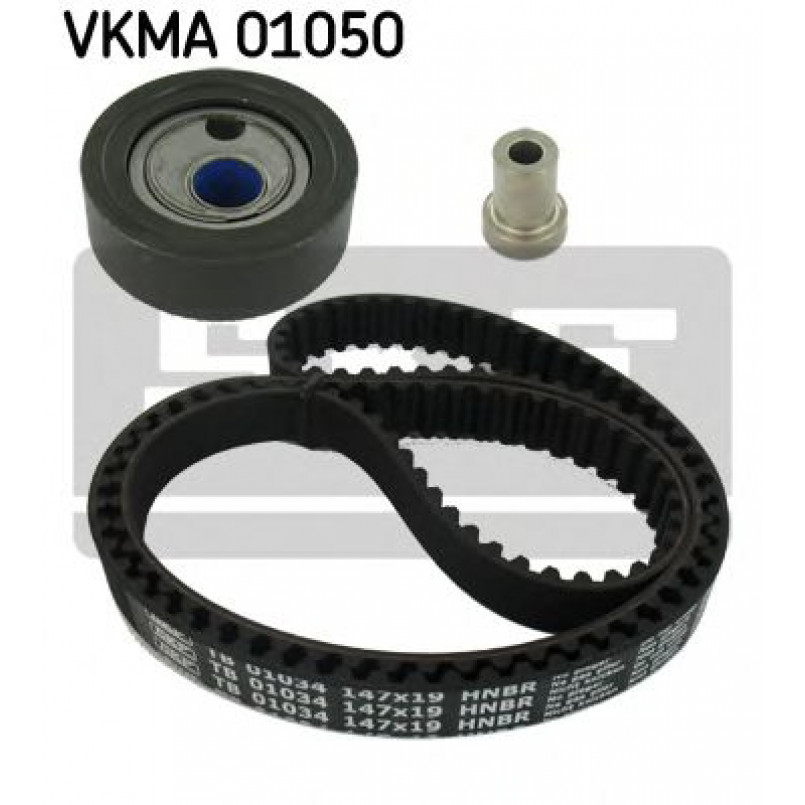 VKMA 01050 SKF Комплект (ремінь+ролики)